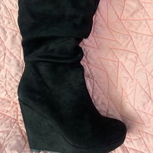 Black woman boots